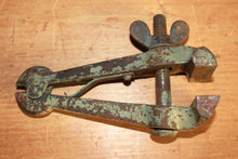 Load image into Gallery viewer, Large antique hand vise 2" wide jaw collectible clamp machinist tool
