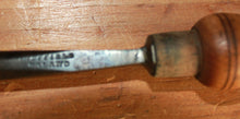 Load image into Gallery viewer, W. Butcher Cast Steel 1/4" Wide Gouge/Chisel, Early Sheffield Maker, Arrow-Mark
