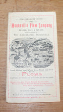 Load image into Gallery viewer, Vintage OLD MUNNSVILLE NY PLOW CO SALES CATALOG BROCHURE/FOLD-OUT
