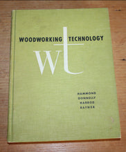 Load image into Gallery viewer, Woodworking Technology - Hammond, James J. - Hardcover
