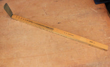 Load image into Gallery viewer, Special-purpose U.S. Customs gauging rule manufactured by Lutz
