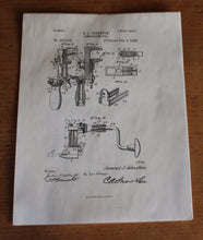Load image into Gallery viewer, Lowentraut, Newark, NJ 1894 Patent Combination Tool Wrench Brace
