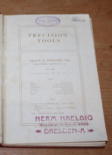 Load image into Gallery viewer, Precision Tools - Pratt &amp; Whitney Co. 1904 Hartford Connecticut
