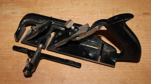 Vintage STANLEY No. 78 RABBET PLANE with FENCE and DEPTH STOP