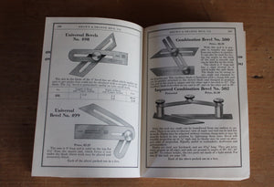 Vintage 1935 Brown &amp; Sharpe Small Tools Catalog No. 32
