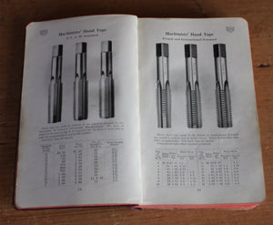 Vintage Catalog Small Tools Department Pratt &amp; Whitney Co Hartford CT Taps, Dies, Drills, etc. Catalogue 6 1911