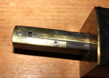 Load image into Gallery viewer, Vintage rosewood-and-brass mortise marking gauge
