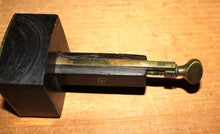 Load image into Gallery viewer, Vintage rosewood-and-brass mortise marking gauge
