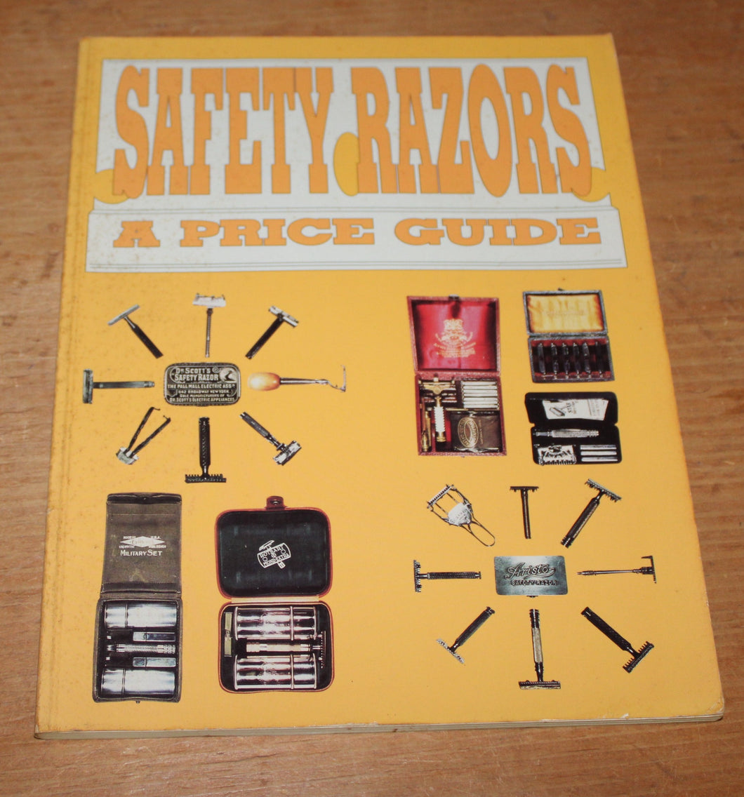 SAFETY RAZORS A PRICE GUIDE Book Info History Pictures Reference1995