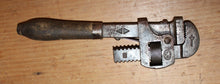 Load image into Gallery viewer, Vintage No. 10 Stillson Monkey Wrench With Wood Handle
