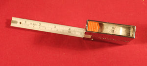 Mabo NIVOMETRE Vintage n131 Tape Measure Ruler Level Made in FRANCE