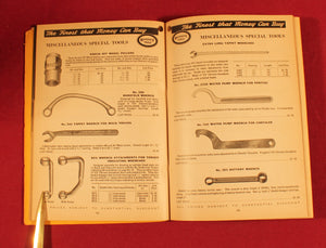 Vintage & Original 1938 Bonney Tools Catalog No. 138 With Price List