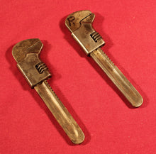 Load image into Gallery viewer, TWO ANTIQUE SPRINGFIELD DROP FORGING BICYCLE POCKET TOOLS
