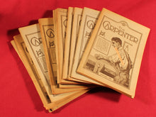 Load image into Gallery viewer, Vintage Lot Of 13 Antique “The Carpenter” Magazine Trade Journals 1927-1930

