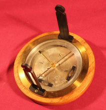 Load image into Gallery viewer, Vintage two veined French antique surveyor&#39;s compass
