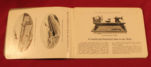 Vintage and Original "How to Make an 8-inch Bench Lathe in the School Shop"