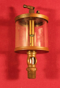 Vintage Michigan Lubricator Co. No 12 hit miss engine brass lubricator oiler