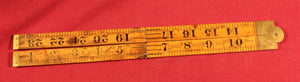 Rabone No.1167 24 Inch Boxwood Vintage Folding Rule