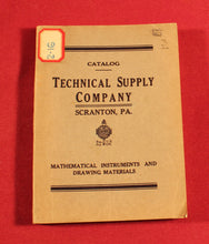Load image into Gallery viewer, Vintage Technical Supply Co Catalog, Edition 1913 Illustrated
