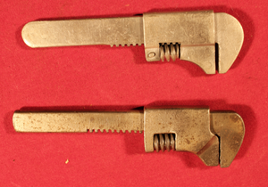 Two Vintage Bicycle Wrenches Mossberg and Lowentraut