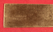 Load image into Gallery viewer, Vintage STANLEY Brass Rosewood Try Square Pat. 12-29-96 6 Inch
