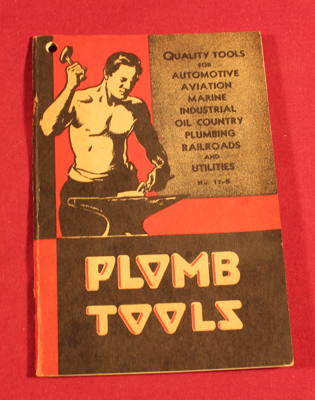 Old Plomb Tool Catalog No.17-B Automotive Railroad Industrial Oil Aviation