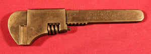 Vintage "Sterling No.2" Adjustable Bicycle Cycle Wrench Frank Mossberg Co. 1900
