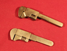 Load image into Gallery viewer, Two Vintage Bicycle Wrenches Mossberg and Lowentraut
