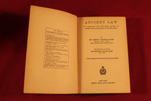 Load image into Gallery viewer, Details about  Ancient Law by Henry Sumner Maine 1861 Fourth American From the Tenth London Ed.
