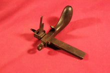 Load image into Gallery viewer, Vintage CS Osborne Pistol Grip Leather Tool Draw Gauge Knife Metal Grip
