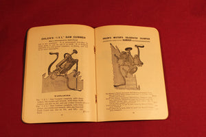 VIntage and Rare Ohlen’s Saws Catlogue No. 53