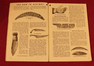 Vintage DISSTON Saw Tool and File Manual c1947, Original