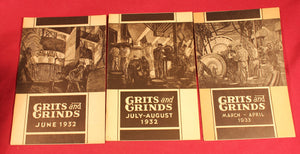 Vintage And Original Grits and Grinds Magazine Norton Abrasives Company 1932/33