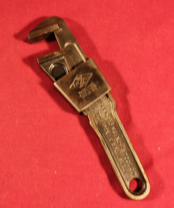 Vintage 8" FITZALL Quick Adjustable Wrench - PAT. 1908