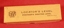 Load image into Gallery viewer, Vintage Army Locator&#39;s / Engineer&#39;s Sighting Level in Box Swift &amp; Anderson
