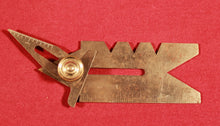 Load image into Gallery viewer, J Wyke &amp; Co Boston Mass Patent Machinist 1883 Screw Cutting Gage Rare Antique
