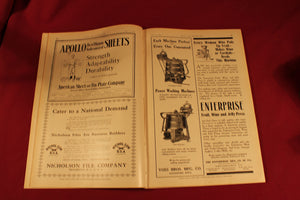 Vintage 1912 Iron Hardware Age Magazine With Lots of Tool Ads