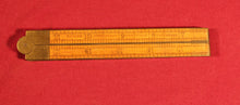 Load image into Gallery viewer, Antique/Vintage Stephens &amp; Co. Riverton CT. NO. 42 1/2 Folding 24&quot; Rule
