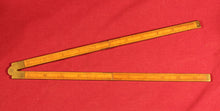 Load image into Gallery viewer, Antique/Vintage Stephens &amp; Co. Riverton CT. NO. 42 1/2 Folding 24&quot; Rule

