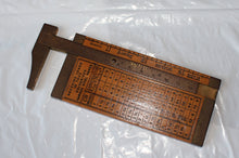 Load image into Gallery viewer, Antique Rabone No. 1206 Rope Caliper Rule
