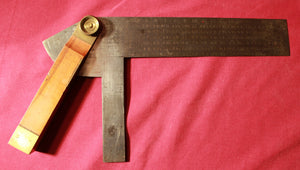 TOPPS FRAMING TOOL TRY SQUARE as Produced by G.A. Topp & Company
