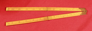 Rabone No. 1375 Four-Fold 24 Inch Boxwood Ruler