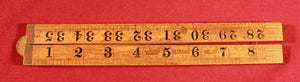Rabone No. 1167 Four-Fold 36 Inch (Blindman’s) Boxwood Ruler