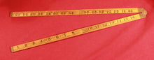 Load image into Gallery viewer, Rabone No. 1167 Four-Fold 36 Inch (Blindman’s) Boxwood Ruler
