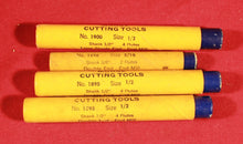 Load image into Gallery viewer, Four Unused Morse Cutting Tools Drill Bits : 1895 (2), 1896, 1900
