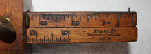 Load image into Gallery viewer, Vintage STANLEY No. 71 Wood Scribe Measuring Tool
