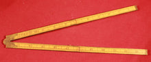 Load image into Gallery viewer, Antique Stanley Rule &amp; Level Co No. 54 Boxwood &amp; Brass 24&quot; Folding Ruler RARE!
