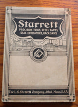 Load image into Gallery viewer, STARRETT Catalog No. 26 Athol MA 1938
