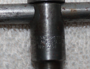 Vintage Starrett No. 251 Steel Beam Trammel Machinist Tool