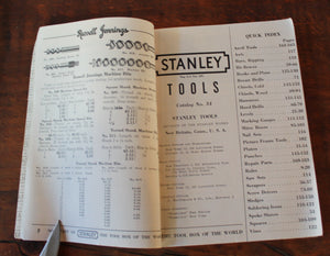 Stanley Rule & Level No. 34 General Line Catalog 1950